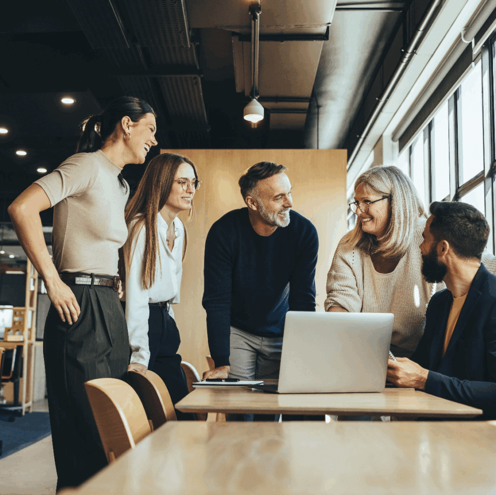 Woman Leading an Executive Coaching Session